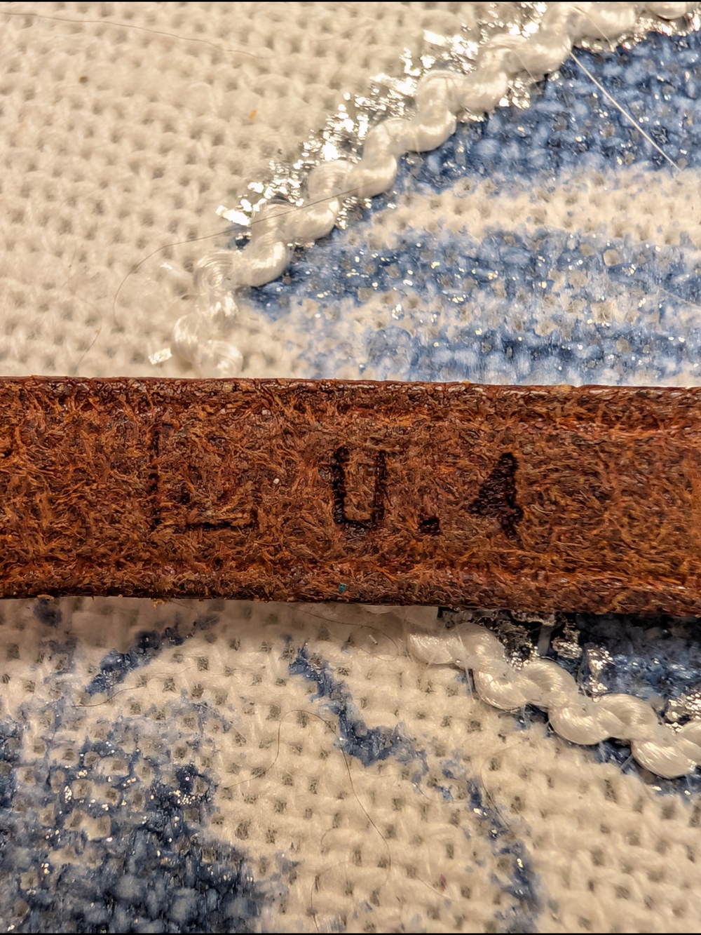 Hermes Hapi Quad Tour Leather Wrap Bracelet In Tan - Picture 8 of 12